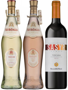 3Bottles Verdiccho, Rosato, Toscana