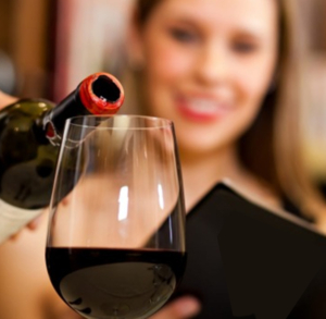 Ladies Night wine is 20% off